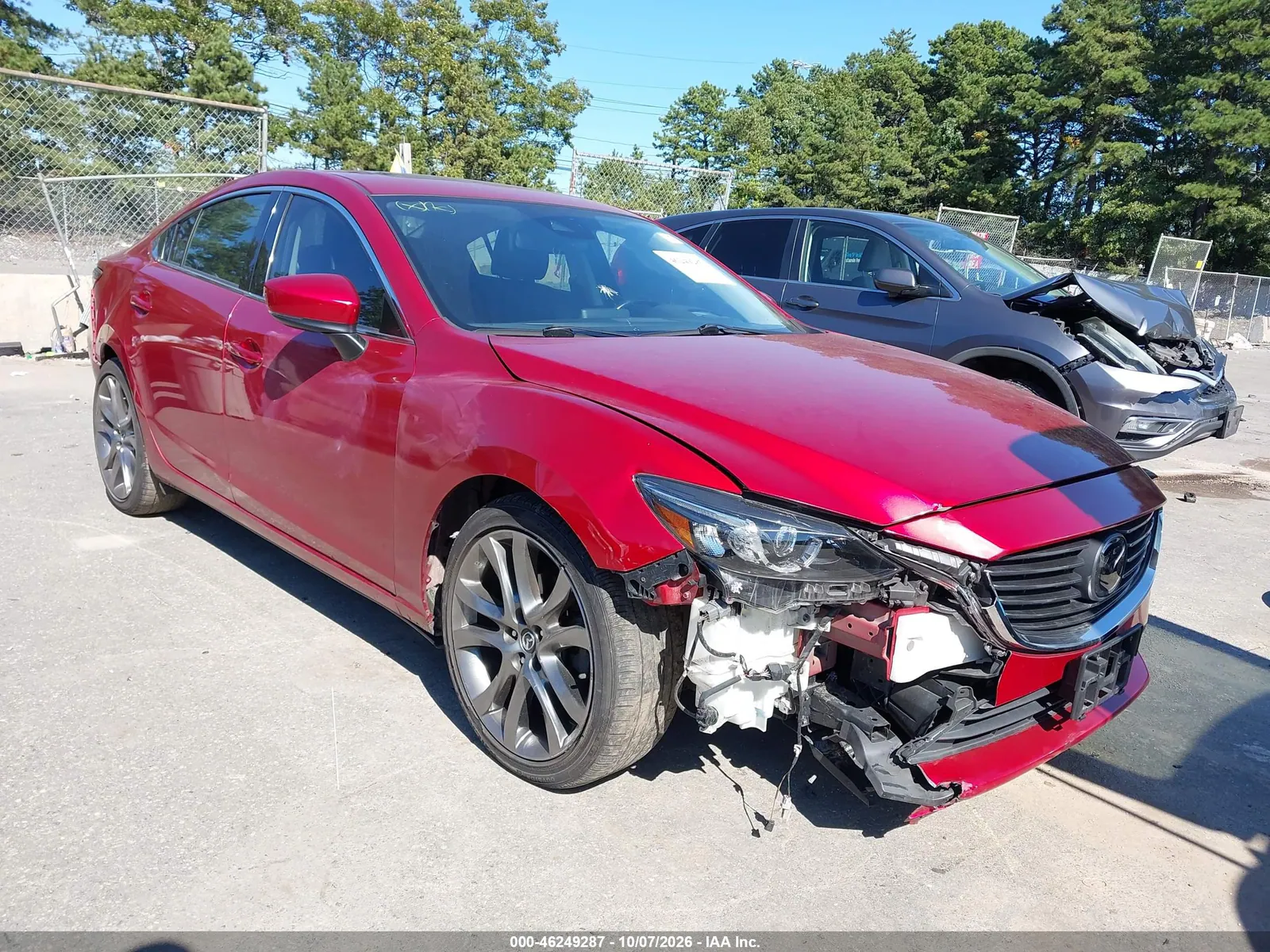 2017 Mazda Mazda6 Grand Touring VIN JM1GL1W58H1144125 фото 7