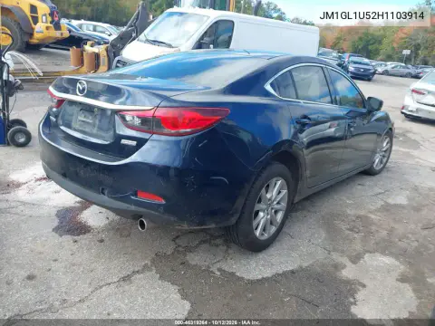 2017 Mazda Mazda6 Sport VIN JM1GL1U52H1103914 фото 5