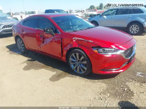 JM1GL1VM8M1609389 — 2021 Mazda 6, Боковая часть, фото до ремонта