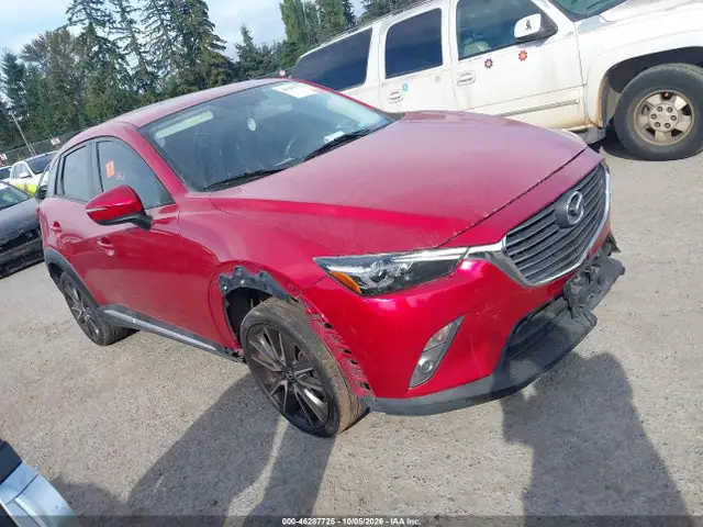 JM1DKFD75H0179184 — 2017 Mazda CX-3 Grand Touring, Естественный износ (Normal Wear & Tear), фото до ремонта