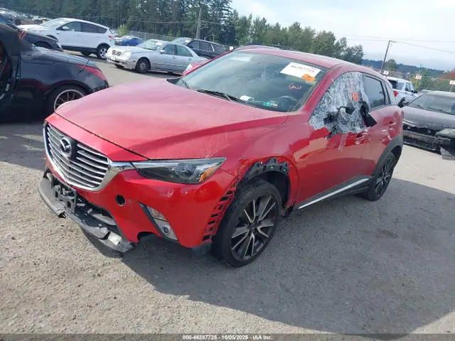 JM1DKFD75H0179184 — 2017 Mazda CX-3 Grand Touring, фото 2 с аукциона IAAI 14.10.2026, Естественный износ