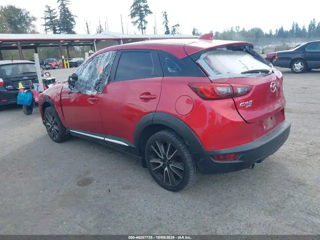 JM1DKFD75H0179184 — 2017 Mazda CX-3 Grand Touring, фото 3 с аукциона IAAI 14.10.2026, Естественный износ