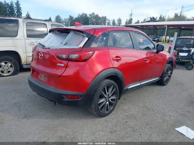 JM1DKFD75H0179184 — 2017 Mazda CX-3 Grand Touring, фото 4 с аукциона IAAI 14.10.2026, Естественный износ