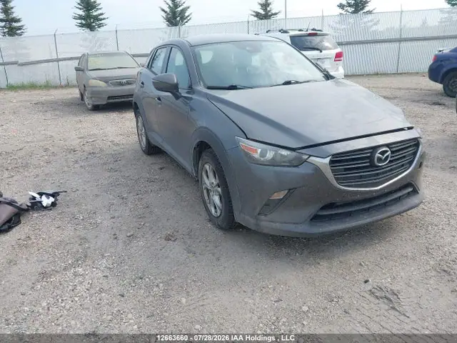 JM1DKFC72L1470052 — 2020 Mazda CX-3 Touring, Передняя часть (Front), фото до ремонта