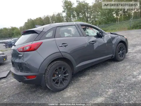 2016 Mazda Cx-3 Sport VIN JM1DKBB7XG0103051 фото 4