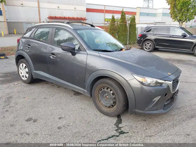 JM1DKFB78G0131034 — 2016 Mazda CX-3, Передняя часть слева (Left Front), фото до ремонта