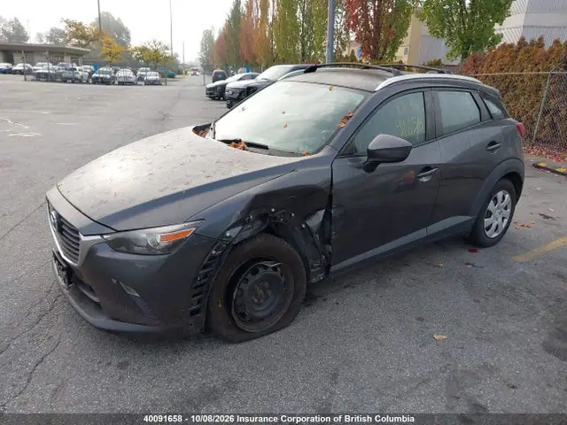 JM1DKFB78G0131034 — 2016 Mazda CX-3, фото 2 с аукциона IAAI 14.10.2026, Передняя часть слева