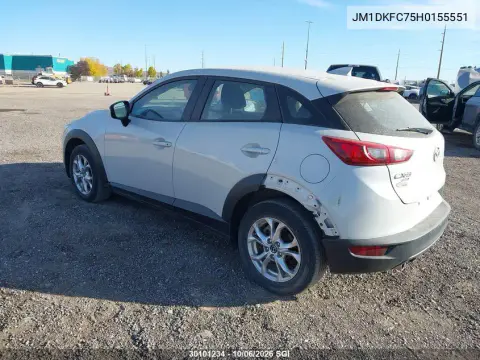 2017 Mazda Cx-3 Touring VIN JM1DKFC75H0155551 фото 4