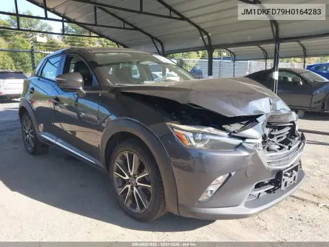 JM1DKFD79H0164283 — 2017 Mazda CX-3, Передняя часть, фото до ремонта