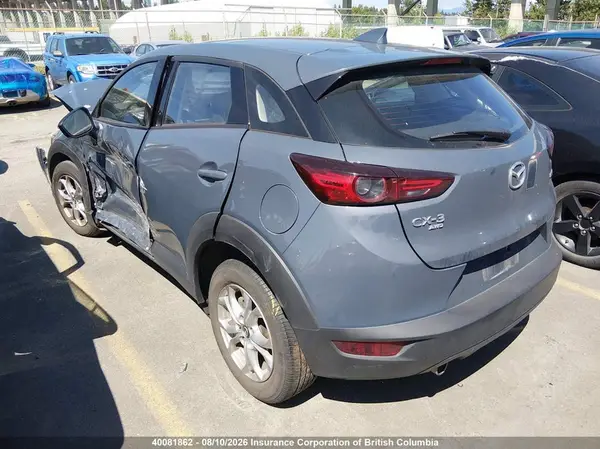 JM1DKFC78N1601455 — 2022 Mazda CX-3, фото 3 с аукциона IAAI 25.09.2026, Передняя часть