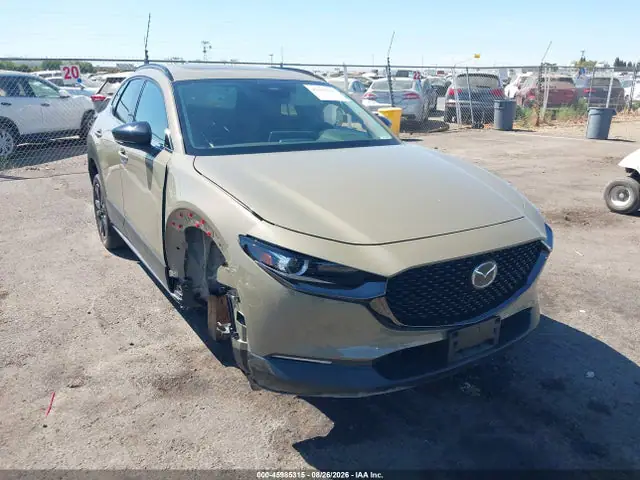 3MVDMBXY5SM830419 — 2025 Mazda CX-30 2.5 Carbon Turbo, Передняя часть (Front End), фото до ремонта
