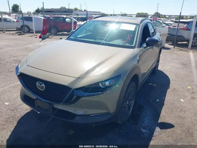 3MVDMBXY5SM830419 — 2025 Mazda CX-30 2.5 Carbon Turbo, фото 2 с аукциона IAAI 14.10.2026, Передняя часть