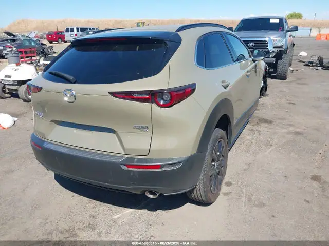 3MVDMBXY5SM830419 — 2025 Mazda CX-30 2.5 Carbon Turbo, фото 4 с аукциона IAAI 14.10.2026, Передняя часть