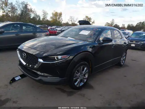 2021 Mazda Cx-30 Select VIN 3MVDMBBL9MM316202 фото 3