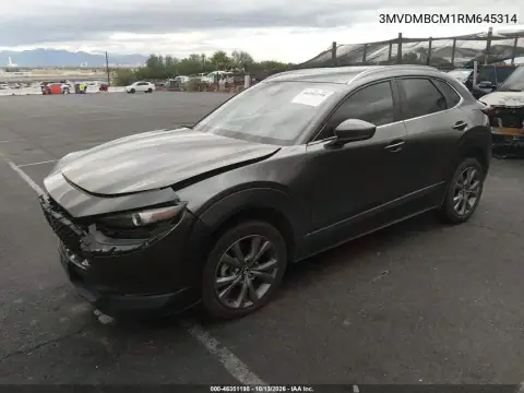 3MVDMBCM1RM645314 — 2024 Mazda CX-30, фото 3 с аукциона IAAI, Передняя часть
