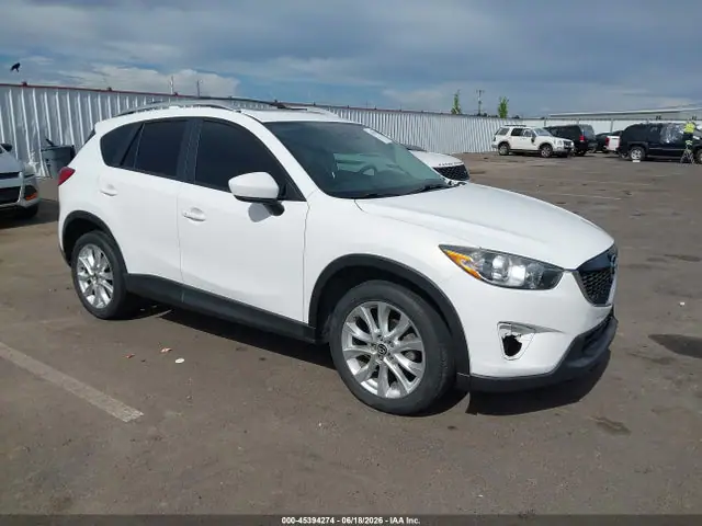 JM3KE2DY3E0332910 — 2014 Mazda CX-5 Grand Touring, Левый бок (Left Side), фото до ремонта