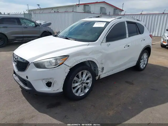JM3KE2DY3E0332910 — 2014 Mazda CX-5 Grand Touring, фото 2 с аукциона IAAI 29.09.2026, Левый бок