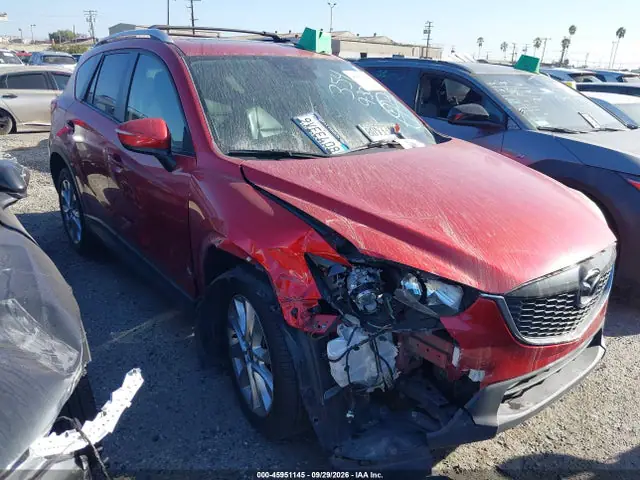 JM3KE4DY7F0533559 — 2015 Mazda CX-5 Grand Touring, Передняя часть справа (Right Front), фото до ремонта