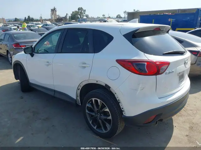 JM3KE2DY5G0763459 — 2016 Mazda CX-5 Grand Touring, фото 3 с аукциона IAAI 30.09.2026, Передняя часть справа