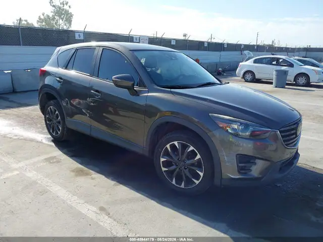 JM3KE2DY2G0850588 — 2016 Mazda CX-5 Grand Touring, Левый бок (Left Side), фото до ремонта