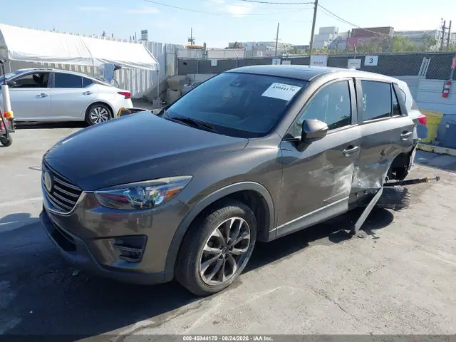 JM3KE2DY2G0850588 — 2016 Mazda CX-5 Grand Touring, фото 2 с аукциона IAAI 14.10.2026, Левый бок
