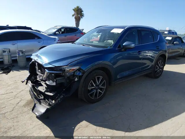 JM3KFADL0H0208870 — 2017 Mazda CX-5 Grand Touring, фото 2 с аукциона IAAI 30.09.2026, Передняя часть