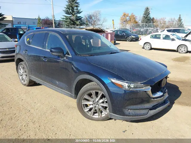 JM3KFBDM4M1118494 — 2021 Mazda CX-5 Grand Touring, Передняя часть слева (Left Front), фото до ремонта