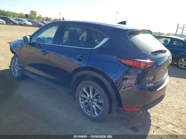JM3KFBDM4M1118494 — 2021 Mazda CX-5 Grand Touring, фото 3 с аукциона IAAI 14.10.2026, Передняя часть слева