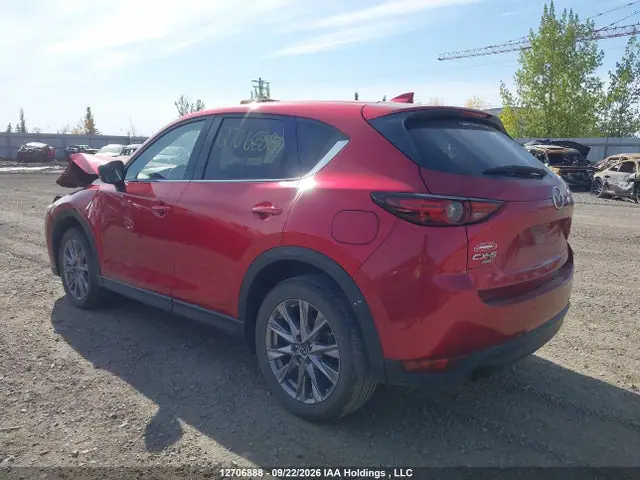 2019 Mazda Cx-5 Gt W/turbo VIN JM3KFBDY2K0558588 фото 3