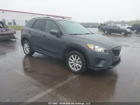 JM3KE2BE1E0368085 — 2014 Mazda CX-5 GX, Задняя часть (Rear), фото до ремонта