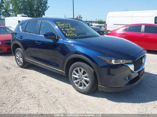 JM3KFBBM1P0166984 — 2023 Mazda CX-5 GX, Левый бок (Left Side), фото до ремонта