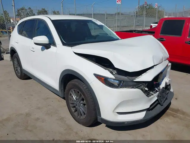 JM3KFACM8L0796827 — 2020 Mazda CX-5 Touring, Передняя часть (Front End), фото до ремонта