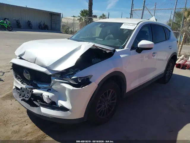 JM3KFACM8L0796827 — 2020 Mazda CX-5 Touring, фото 2 с аукциона IAAI 30.09.2026, Передняя часть