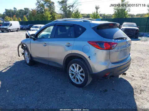 2013 Mazda Cx-5 Grand Touring VIN JM3KE4DEXD0157118 фото 3