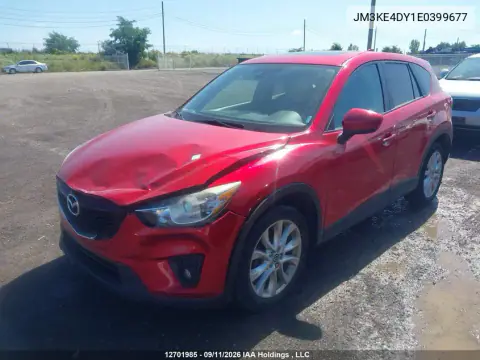 2014 Mazda Cx-5 Gt VIN JM3KE4DY1E0399677 фото 2