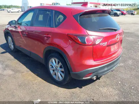 2014 Mazda Cx-5 Gt VIN JM3KE4DY1E0399677 фото 3