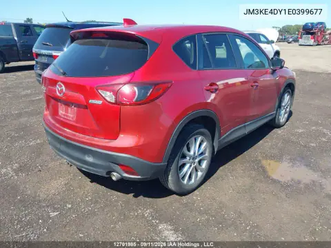 2014 Mazda Cx-5 Gt VIN JM3KE4DY1E0399677 фото 4