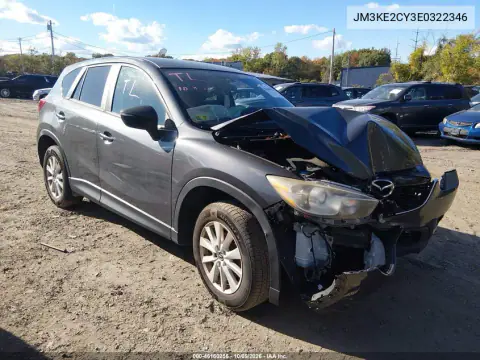 JM3KE2CY3E0322346 — 2014 Mazda CX-5, Передний левый, фото до ремонта
