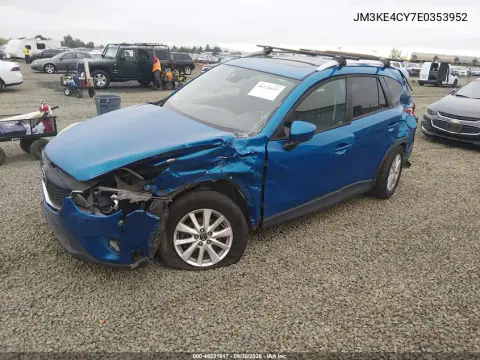 2014 Mazda Cx-5 Touring VIN JM3KE4CY7E0353952 фото 3