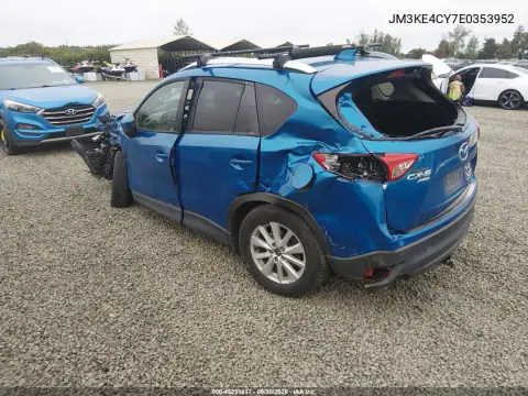 2014 Mazda Cx-5 Touring VIN JM3KE4CY7E0353952 фото 4