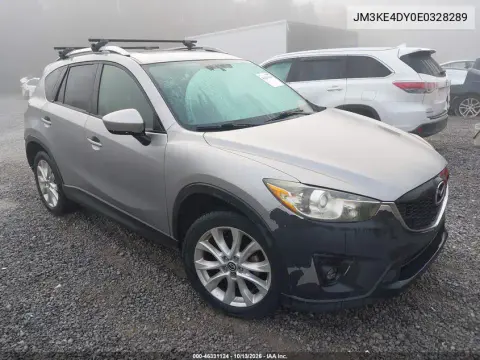 JM3KE4DY0E0328289 — 2014 Mazda CX-5, Сзади, фото до ремонта