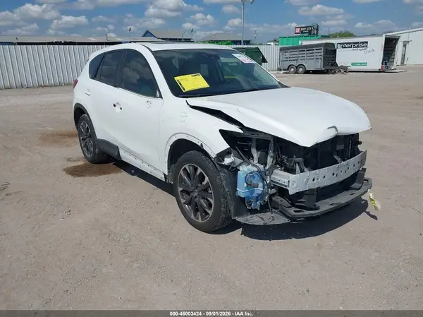 JM3KE2DY8G0651996 — 2016 Mazda CX-5, Передняя часть (Front End), фото до ремонта