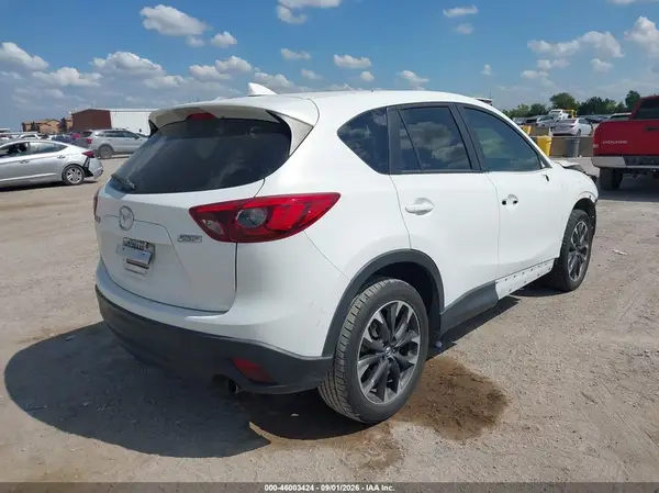 JM3KE2DY8G0651996 — 2016 Mazda CX-5, фото 4 с аукциона IAAI 14.10.2026, Передняя часть