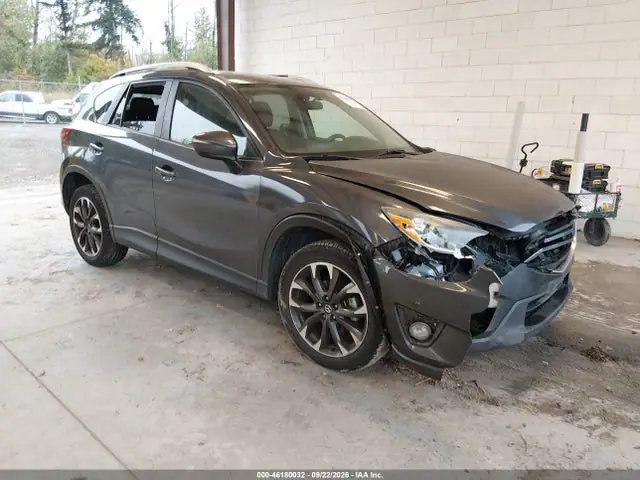 JM3KE4DY7G0768836 — 2016 Mazda CX-5, Передняя часть справа (Right Front), фото до ремонта