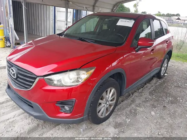 JM3KE2CY5G0684858 — 2016 Mazda CX-5, фото 2 с аукциона IAAI, Передняя часть