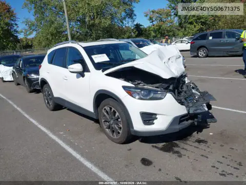 JM3KE4DY5G0671375 — 2016 Mazda CX-5, Передняя часть, фото до ремонта