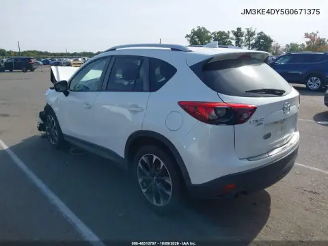 2016 Mazda Cx-5 Grand Touring VIN JM3KE4DY5G0671375 фото 3