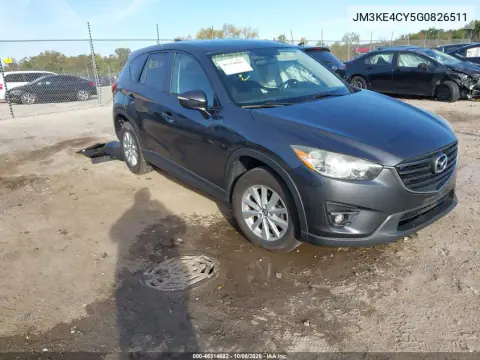 JM3KE4CY5G0826511 — 2016 Mazda CX-5, Боковая часть, фото до ремонта