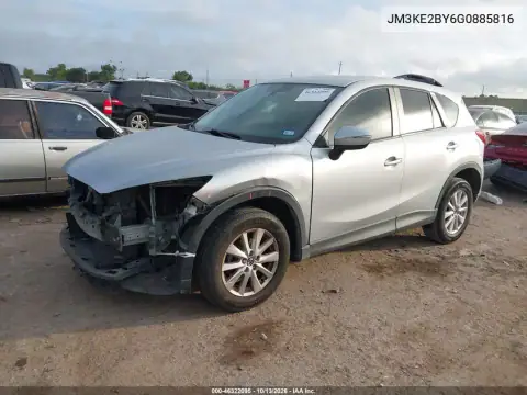 JM3KE2BY6G0885816 — 2016 Mazda CX-5, фото 3 с аукциона IAAI, Повреждение рамы