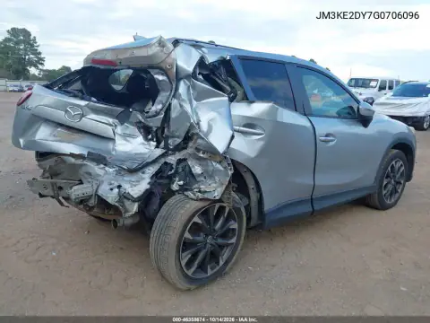 JM3KE2DY7G0706096 — 2016 Mazda CX-5, фото 5 с аукциона IAAI, Задняя часть